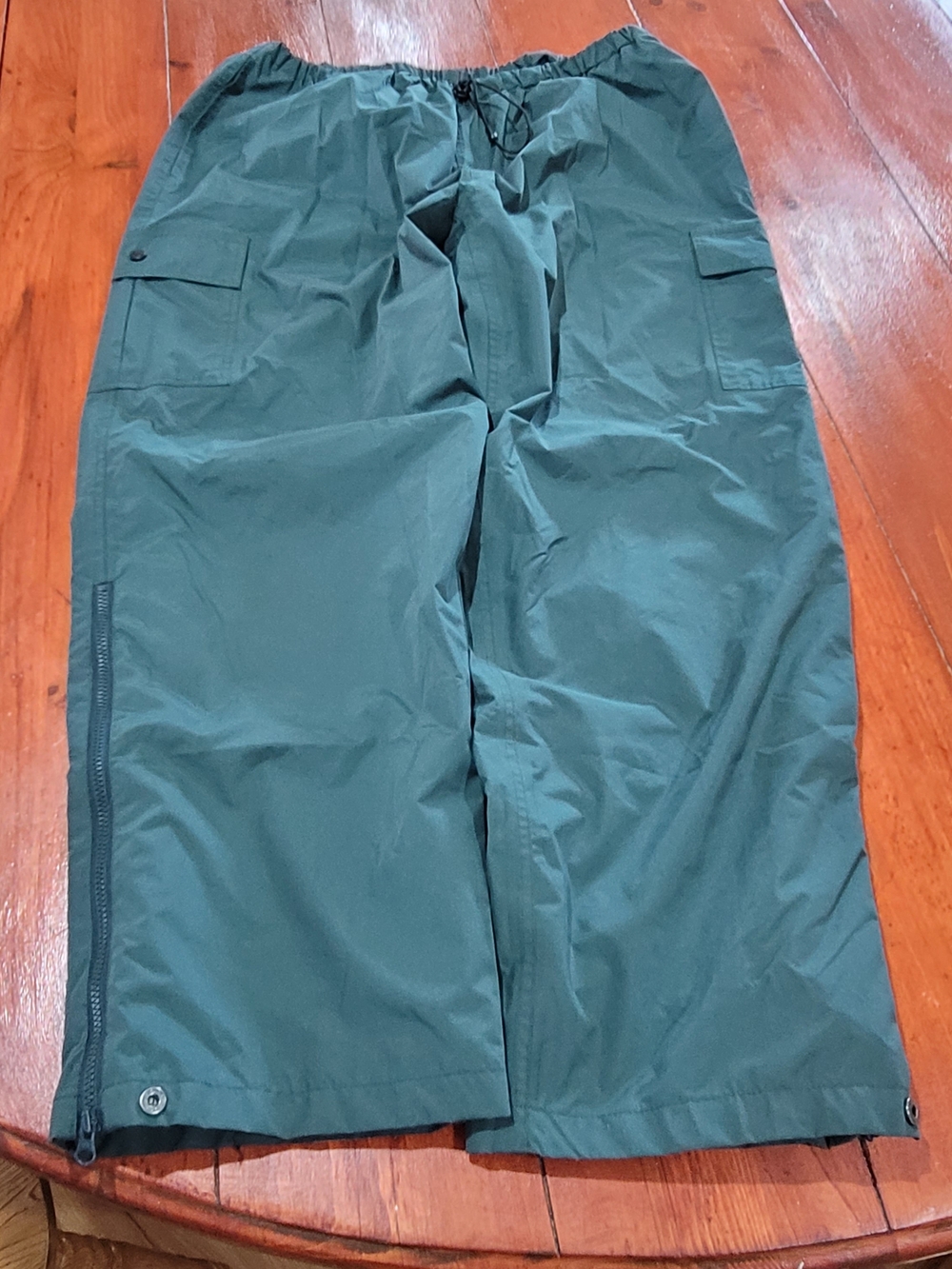 Field & Stream Dark Green Cargo Pants with Side Zips